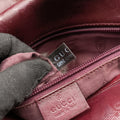 GG Plus Messenger Burgundy PVC coated canvas 201732 C7030608GGプラス メッセンジャー ワインレッド PVCコーティングキャンバス 201732 C7030608