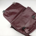 GG Plus Messenger Burgundy PVC coated canvas 201732 C7030608GGプラス メッセンジャー ワインレッド PVCコーティングキャンバス 201732 C7030608