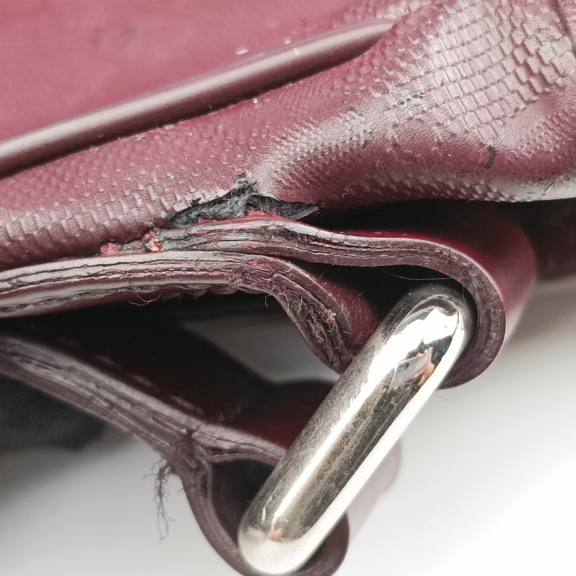GG Plus Messenger Burgundy PVC coated canvas 201732 C7030608GGプラス メッセンジャー ワインレッド PVCコーティングキャンバス 201732 C7030608