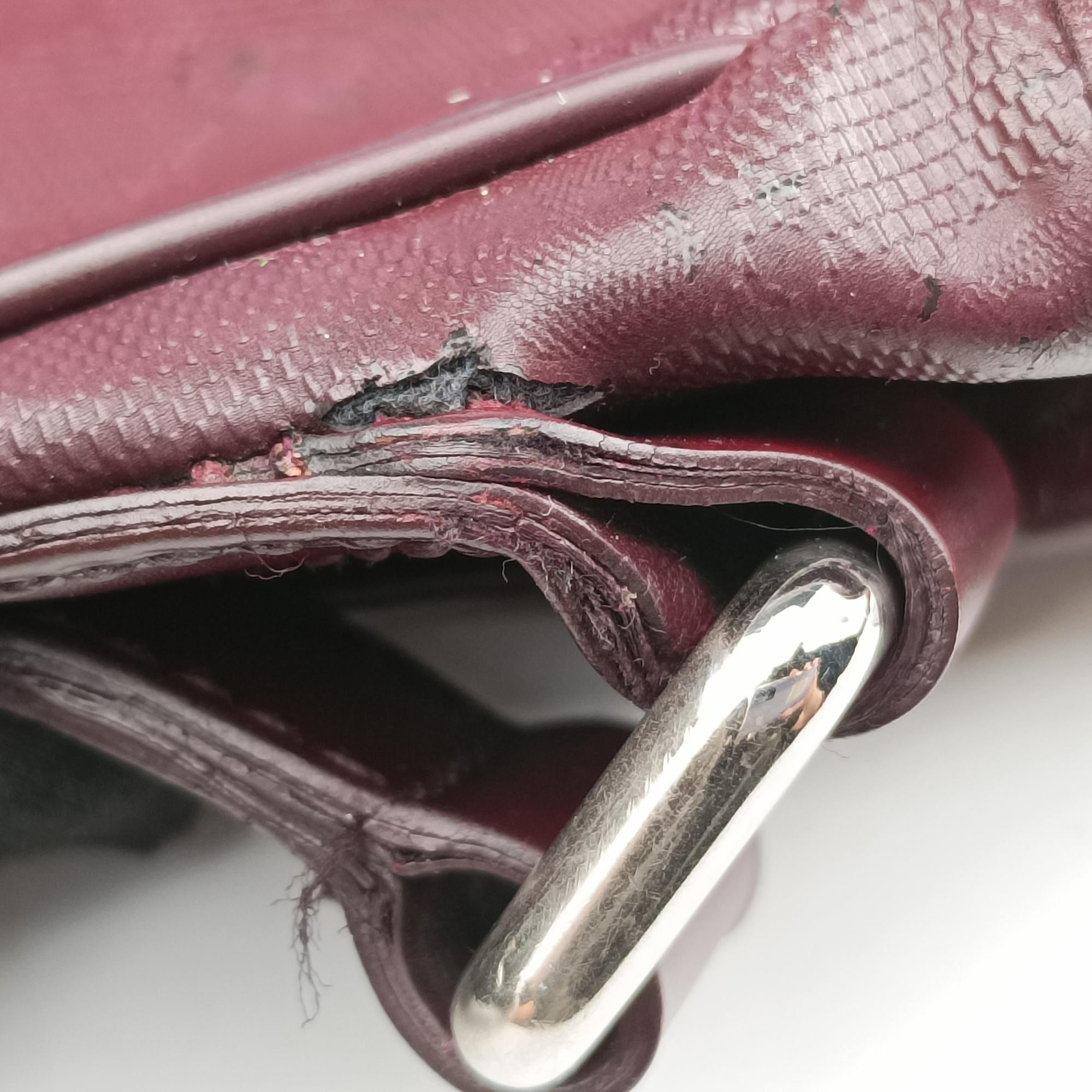 GG Plus Messenger Burgundy PVC coated canvas 201732 C7030608GGプラス メッセンジャー ワインレッド PVCコーティングキャンバス 201732 C7030608