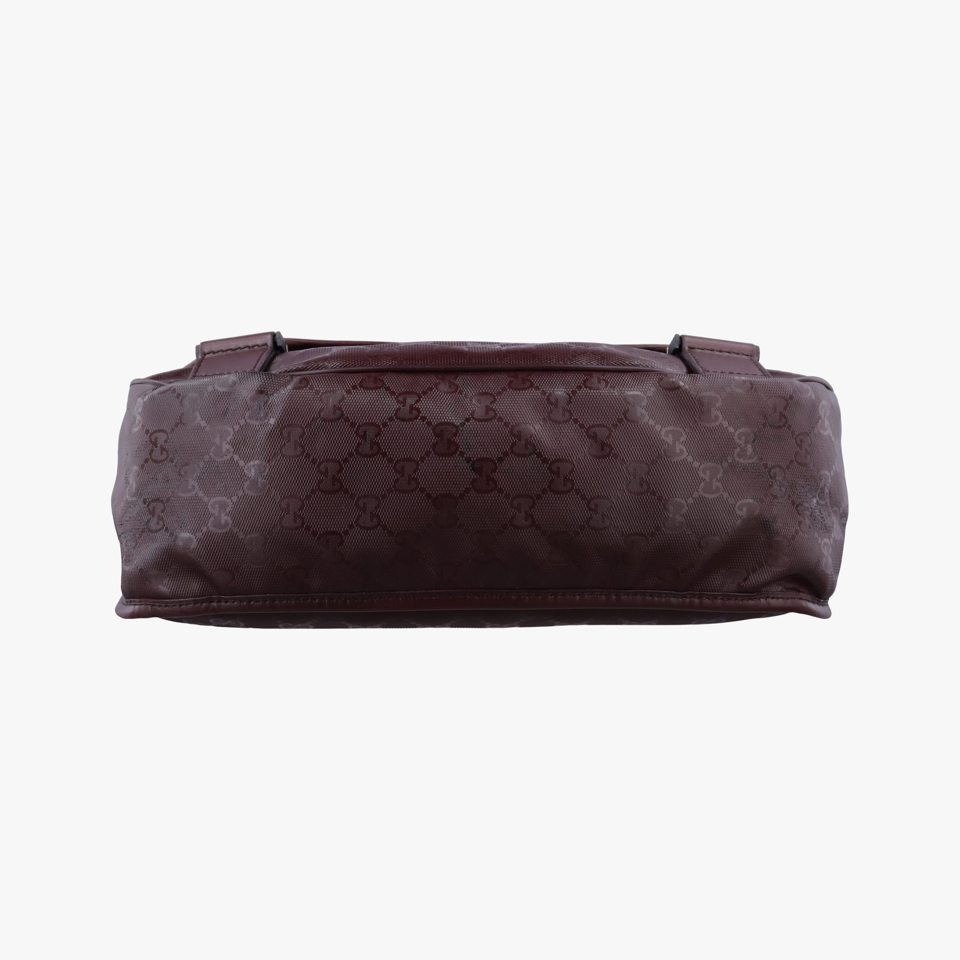 GG Plus Messenger Burgundy PVC coated canvas 201732 C7030608GGプラス メッセンジャー ワインレッド PVCコーティングキャンバス 201732 C7030608