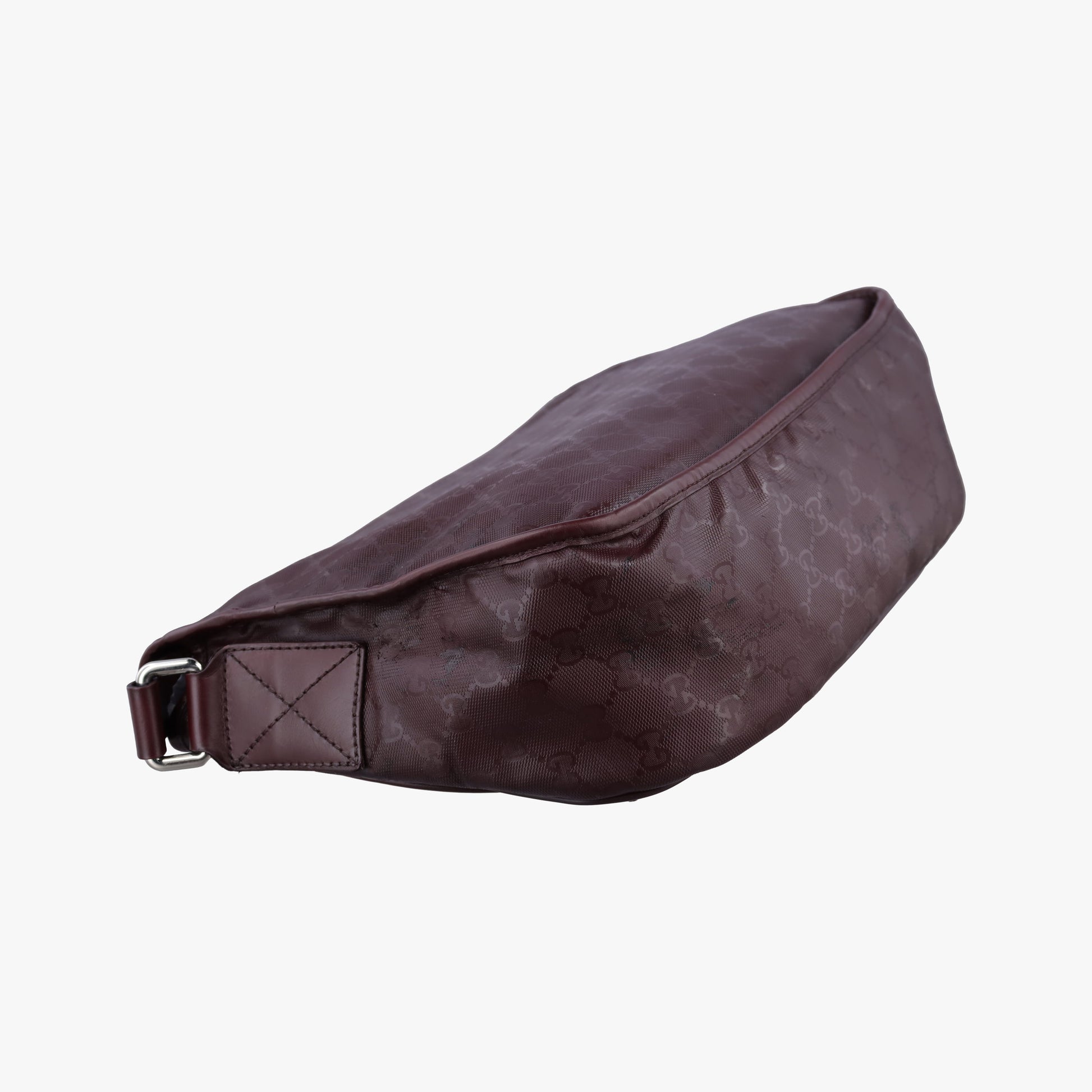 GG Plus Messenger Burgundy PVC coated canvas 201732 C7030608GGプラス メッセンジャー ワインレッド PVCコーティングキャンバス 201732 C7030608
