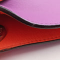 Diorissimo Purple×Orange Leather 09-MA-0134ディオリッシモ パープル×オレンジ レザー 09-MA-0134