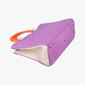 Diorissimo Purple×Orange Leather 09-MA-0134ディオリッシモ パープル×オレンジ レザー 09-MA-0134