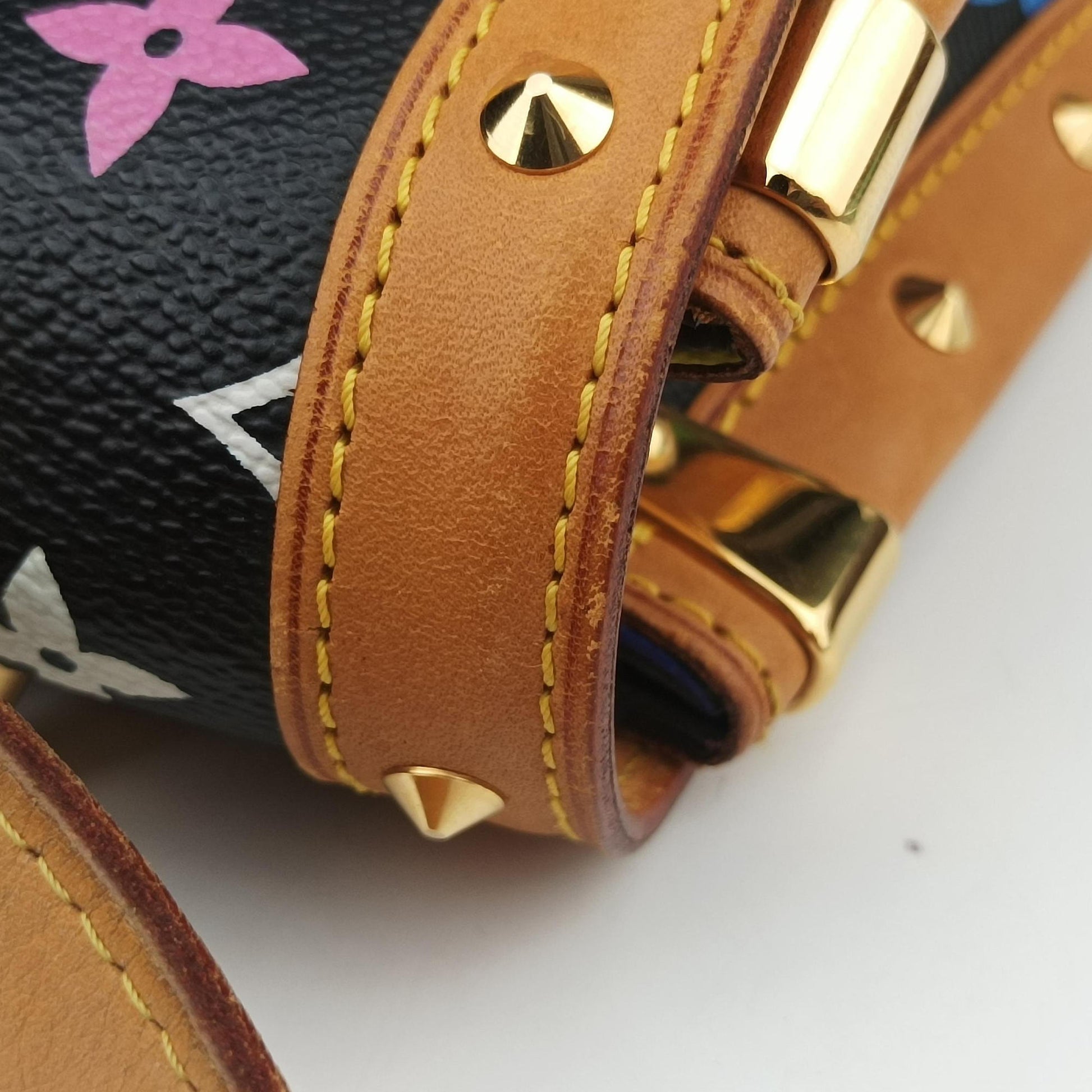 Eye need you Noir Monogram Multicolor M92050 Lot number unknownアイラブ サック ラバ Eye need you ノワール モノグラム マルチカラー M92050 製番不明