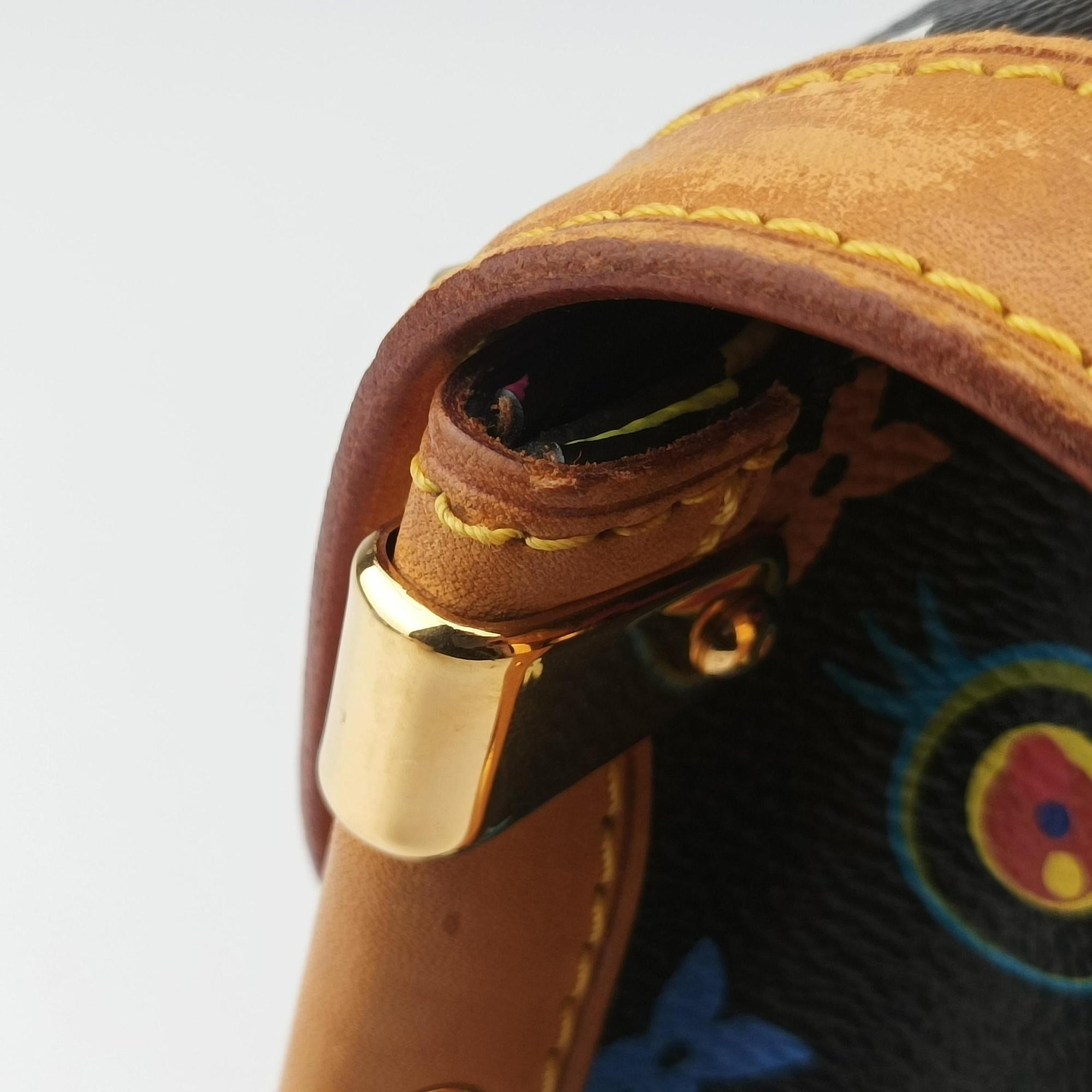 Eye need you Noir Monogram Multicolor M92050 Lot number unknownアイラブ サック ラバ Eye need you ノワール モノグラム マルチカラー M92050 製番不明