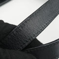 GG Imprime Black PVC coated canvas×Leather 211137 A013050284インプリメ ブラック PVCコーティングキャンバス×レザー 211137 A013050284
