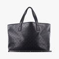 GG Imprime Black PVC coated canvas×Leather 211137 A013050284インプリメ ブラック PVCコーティングキャンバス×レザー 211137 A013050284