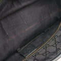 GG Imprime Black PVC coated canvas×Leather 211137 A013050284インプリメ ブラック PVCコーティングキャンバス×レザー 211137 A013050284