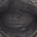 GG Imprime Black PVC coated canvas×Leather 211137 A013050284インプリメ ブラック PVCコーティングキャンバス×レザー 211137 A013050284