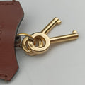 Padlock beige×black PVC coated canvas×Leather 409487 F023962397パドロック ベージュ×ブラック PVCコーティングキャンバス×レザー 409487 F023962397