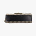 Padlock beige×black PVC coated canvas×Leather 409487 F023962397パドロック ベージュ×ブラック PVCコーティングキャンバス×レザー 409487 F023962397