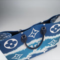 LV ESCALE OnTheGo GM Blue Monogram Giant M45120 FL2200 IC ChipLVエスカル オンザゴーGM ブルー モノグラム ジャイアント M45120 FL2200 ICチップ