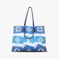 LV ESCALE OnTheGo GM Blue Monogram Giant M45120 FL2200 IC ChipLVエスカル オンザゴーGM ブルー モノグラム ジャイアント M45120 FL2200 ICチップ