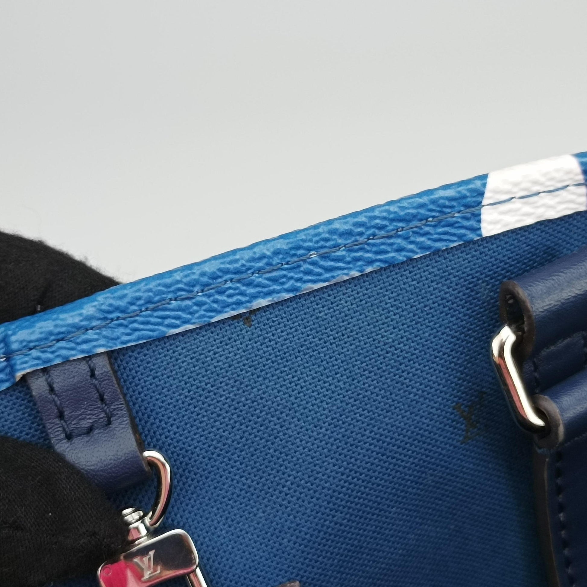 LV ESCALE OnTheGo GM Blue Monogram Giant M45120 FL2200 IC ChipLVエスカル オンザゴーGM ブルー モノグラム ジャイアント M45120 FL2200 ICチップ