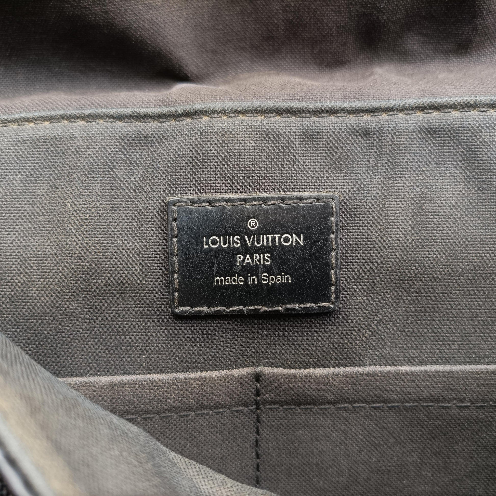 DISTRICT PM Noir Damier GRAPHITE N41714 CA3176ディストリクトPM ノワール ダミエ グラフィット N41714 CA3176