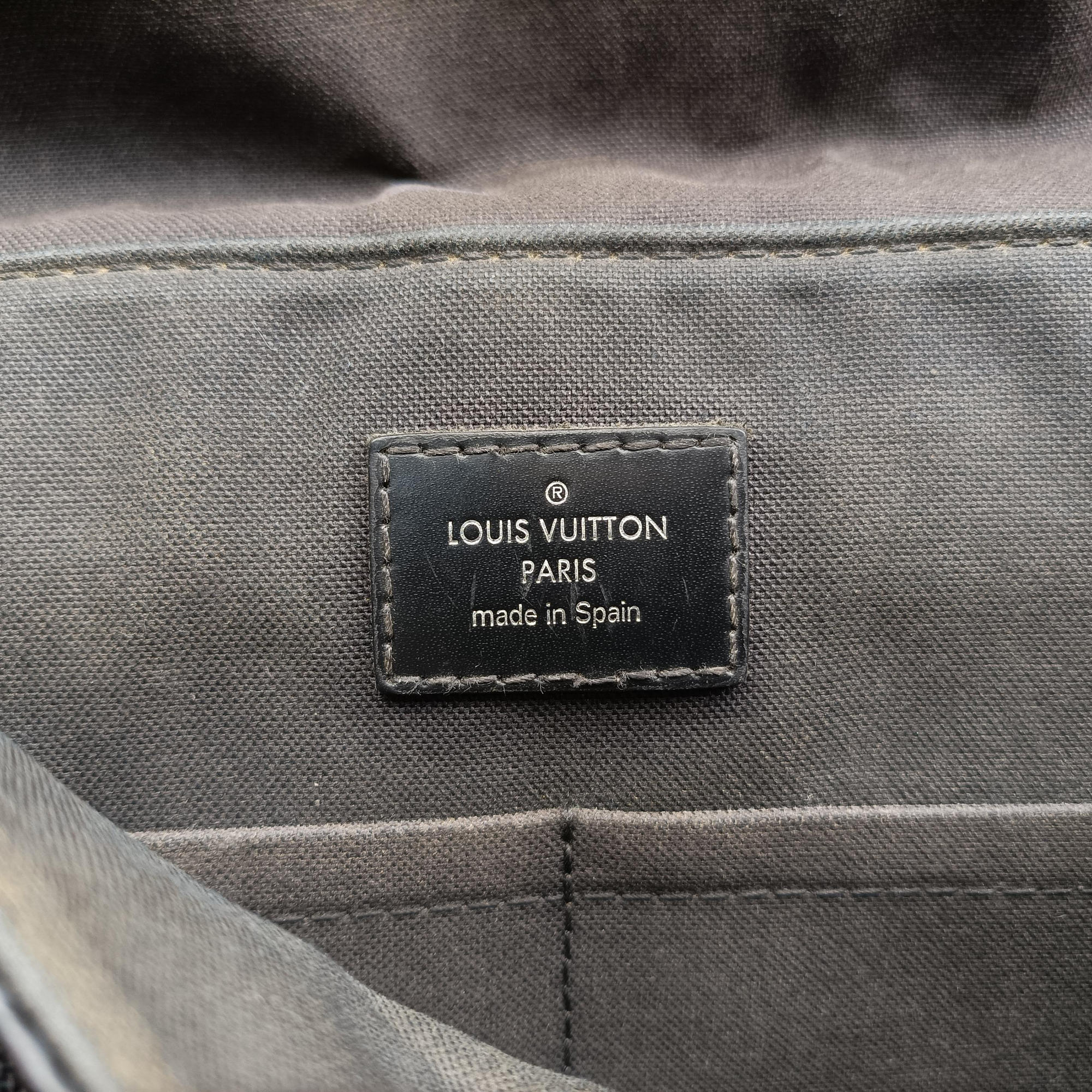 DISTRICT PM Noir Damier GRAPHITE N41714 CA3176ディストリクトPM ノワール ダミエ グラフィット N41714 CA3176