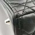 Lady Dior Black lambskin 26-MA-0140レディディオール ブラック ラムスキン 26-MA-0140