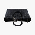 Lady Dior Black lambskin 26-MA-0140レディディオール ブラック ラムスキン 26-MA-0140