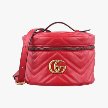 GG Marmont Red Leather 598594 GGマーモント レッド レザー 598594 