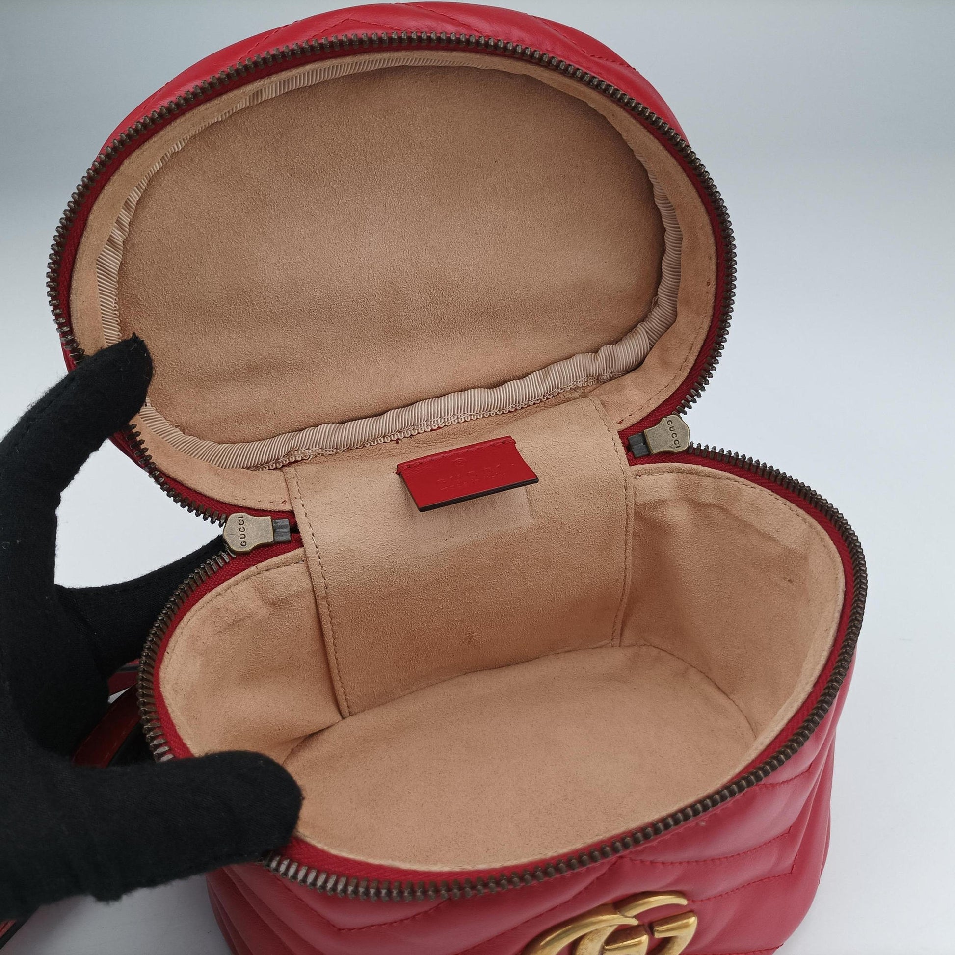 GG Marmont Red Leather 598594 GGマーモント レッド レザー 598594 