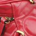 GG Marmont Red Leather 598594 GGマーモント レッド レザー 598594 