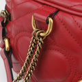 GG Marmont Red Leather 598594 GGマーモント レッド レザー 598594 