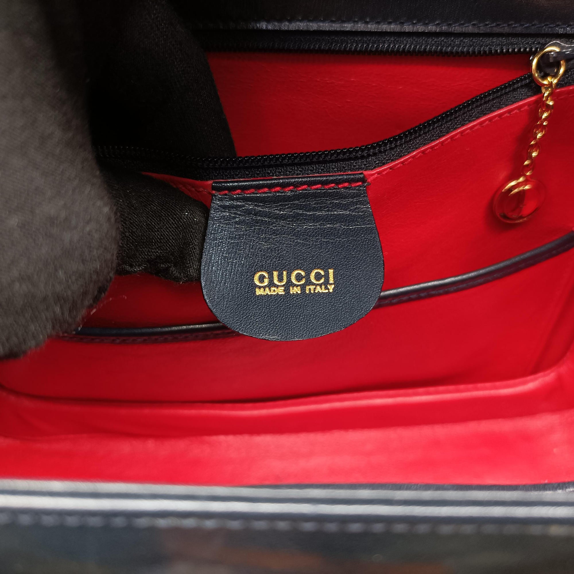 Bamboo Navy Leather 000.01 バンブー ネイビー レザー 000.01 