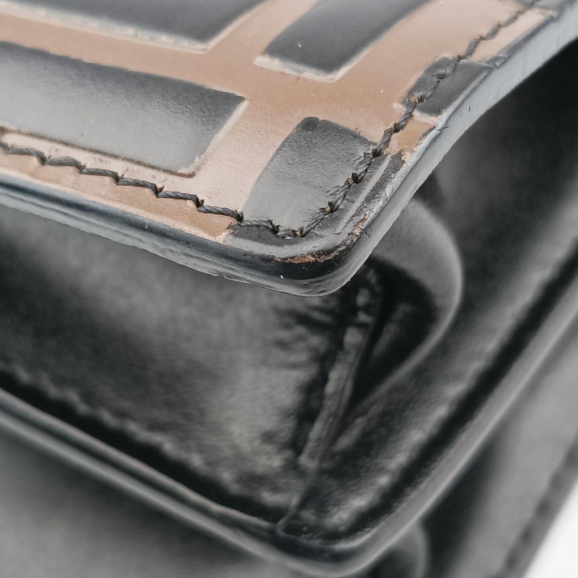 Kan U Brown×black Leather 8M0417 8M0417 A659 199-0397キャンユー ブラウン×ブラック レザー 8M0417 8M0417 A659 199-0397
