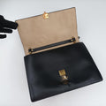 Pre-owned Fendi Kan I Black Leather 8BT283 shoulderbag | stylenewstar