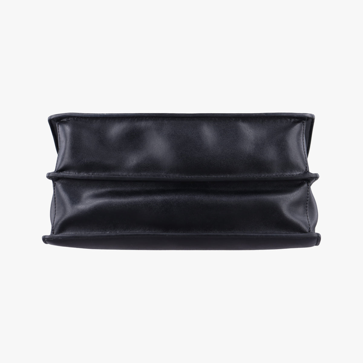Pre-owned Fendi Kan I Black Leather 8BT283 shoulderbag | stylenewstar