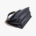 Pre-owned Fendi Kan I Black Leather 8BT283 shoulderbag | stylenewstar