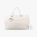 Intrecciato White lambskin B00330870Mイントレチャート ホワイト ラムスキン B00330870M