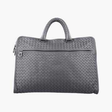 Intrecciato Grey lambskin B02802370Fイントレチャート グレー ラムスキン B02802370F