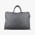Intrecciato Grey lambskin B02802370Fイントレチャート グレー ラムスキン B02802370F