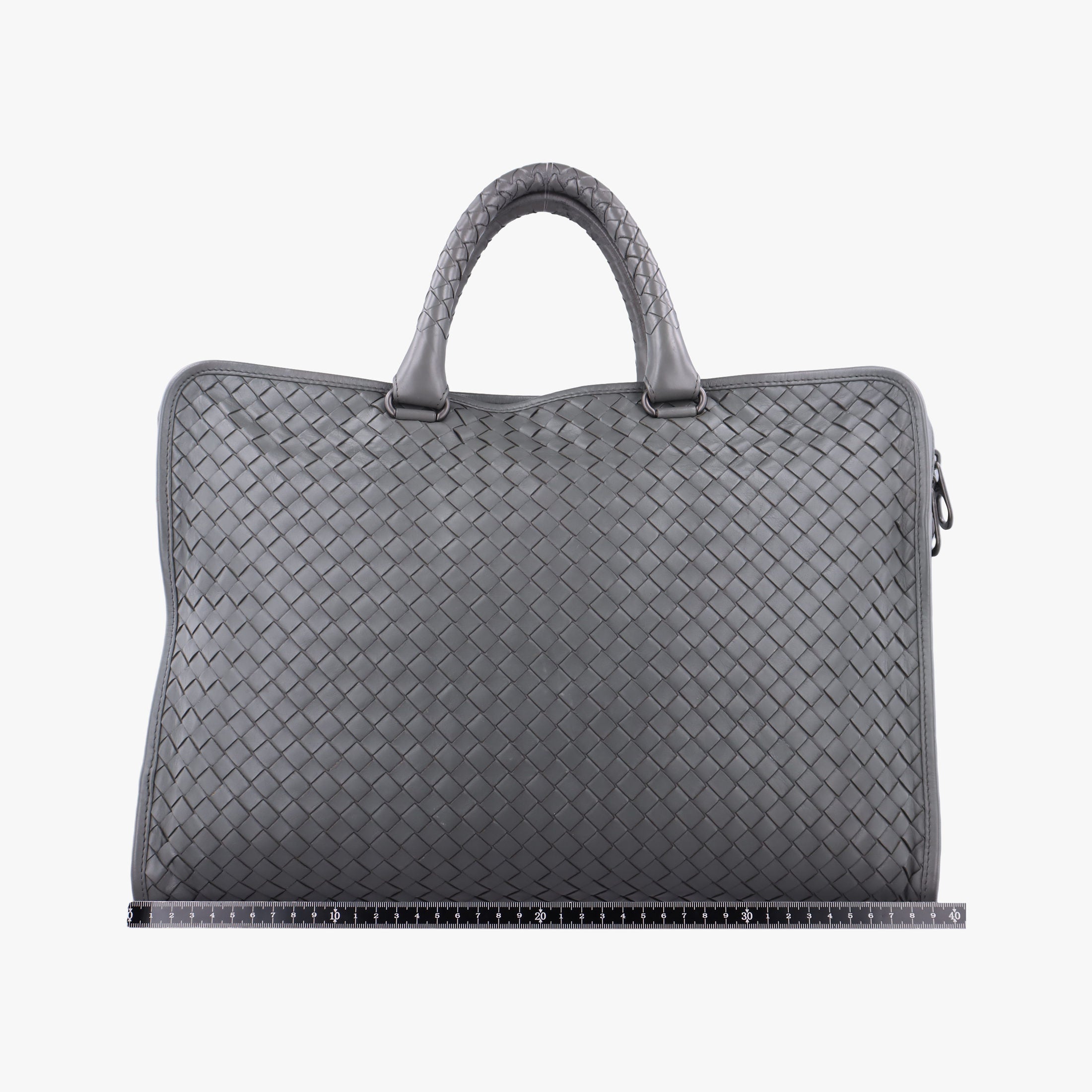Intrecciato Grey lambskin B02802370Fイントレチャート グレー ラムスキン B02802370F