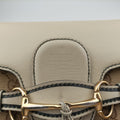 Secondhand Gucci Emily White×brown Leather×canvas 295402 shoulderbag | stylenewstar