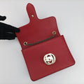 Interlocking G Red Leather 510304 C031640128インターロッキングG レッド レザー 510304 C031640128