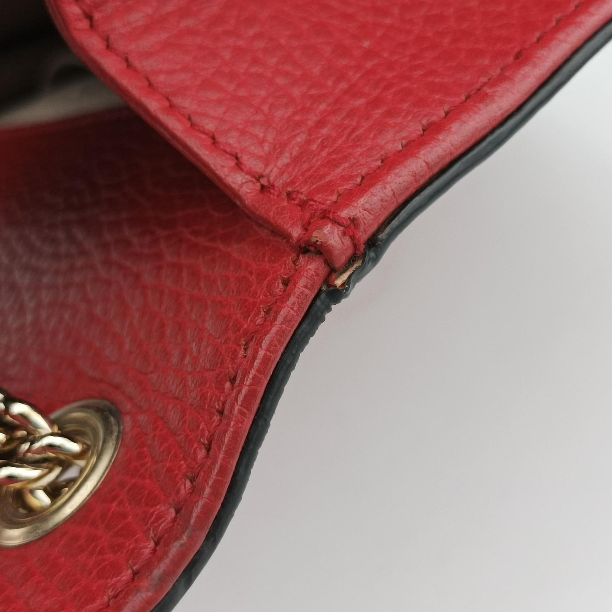 Interlocking G Red Leather 510304 C031640128インターロッキングG レッド レザー 510304 C031640128