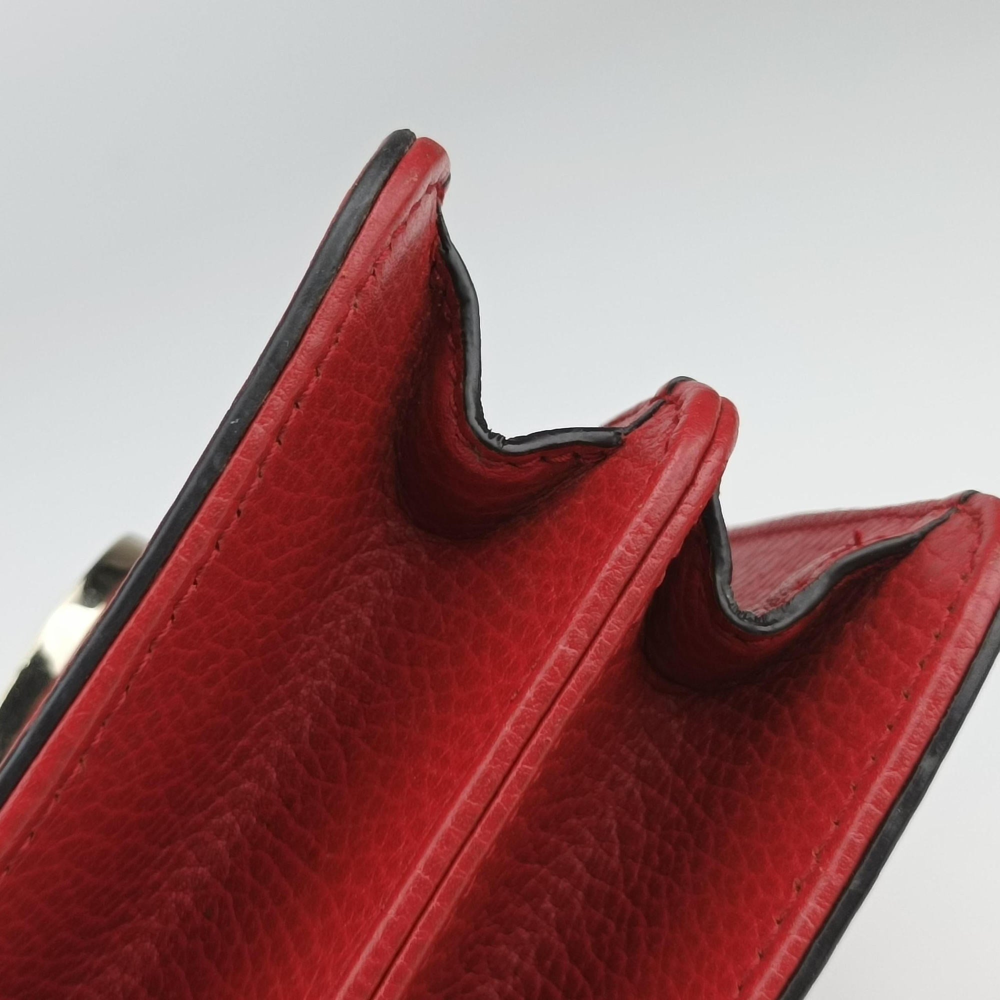 Interlocking G Red Leather 510304 C031640128インターロッキングG レッド レザー 510304 C031640128