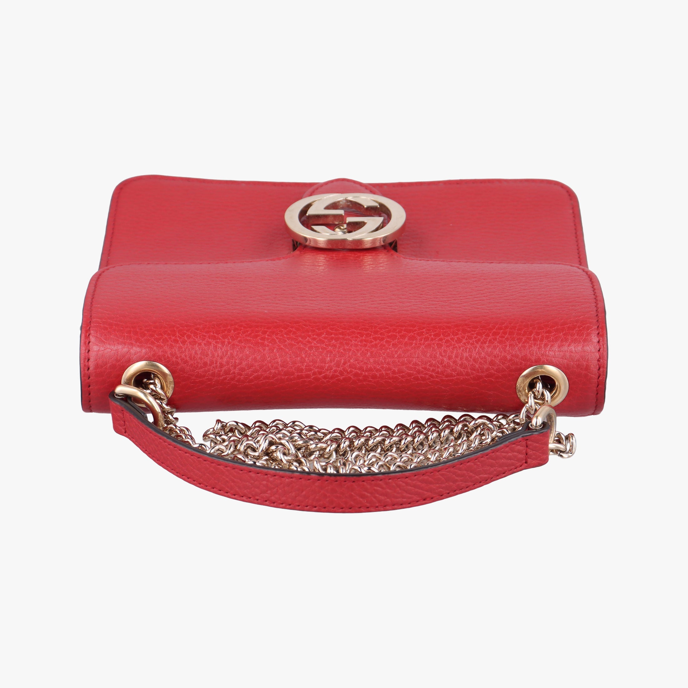 Interlocking G Red Leather 510304 C031640128インターロッキングG レッド レザー 510304 C031640128