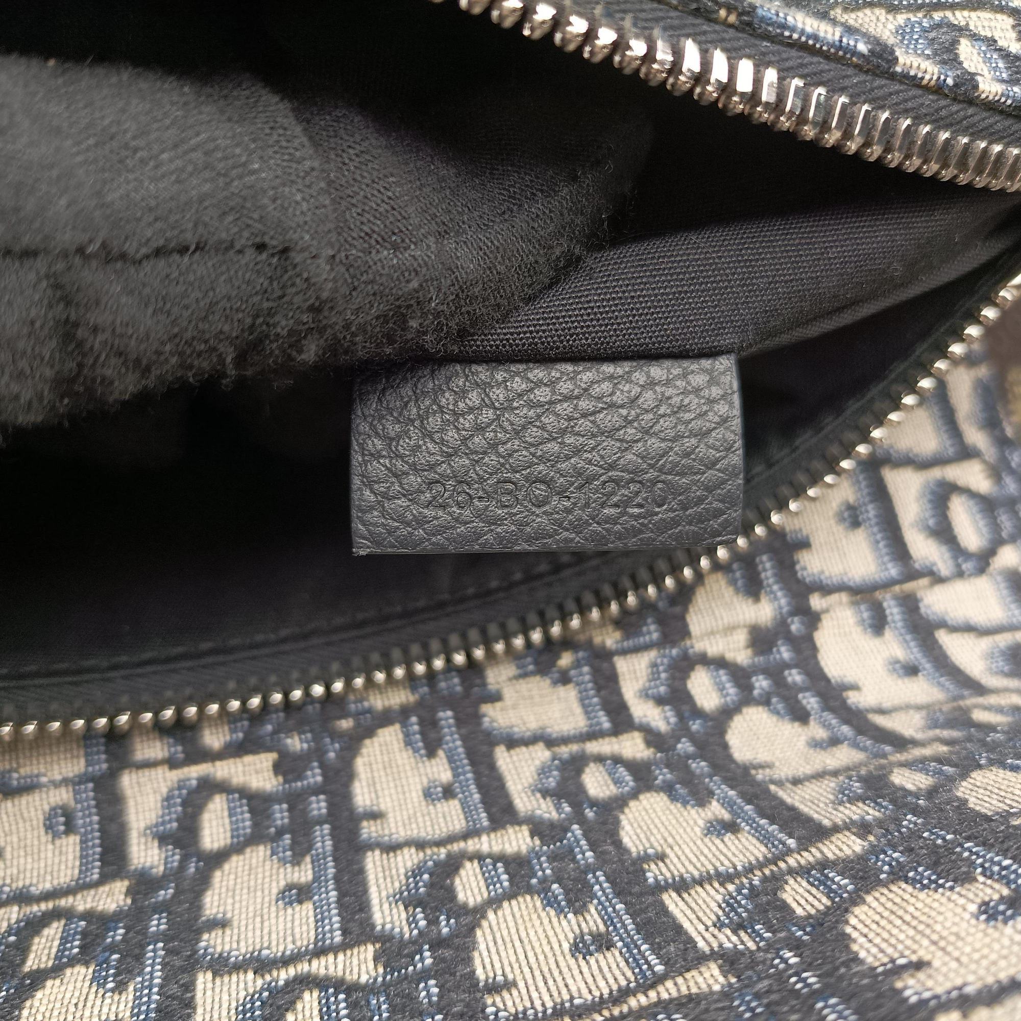 saddle Navy Jacquard×Leather 26-BO-1220サドル ネイビー ジャガード×レザー 26-BO-1220