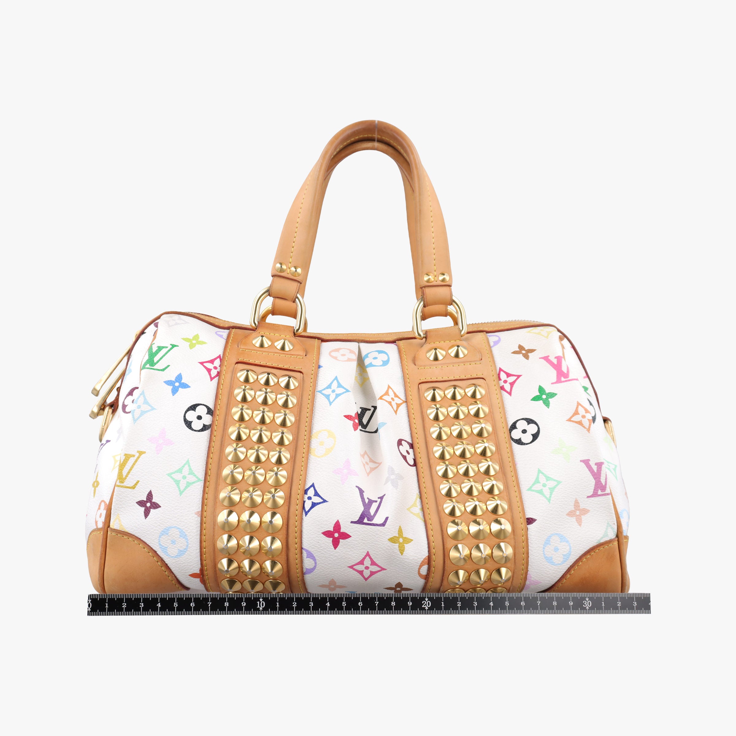 COURTNEY　MM white Monogram Multicolor M45641 Lot number unknownコートニーMM ブロン モノグラム マルチカラー M45641 製番不明