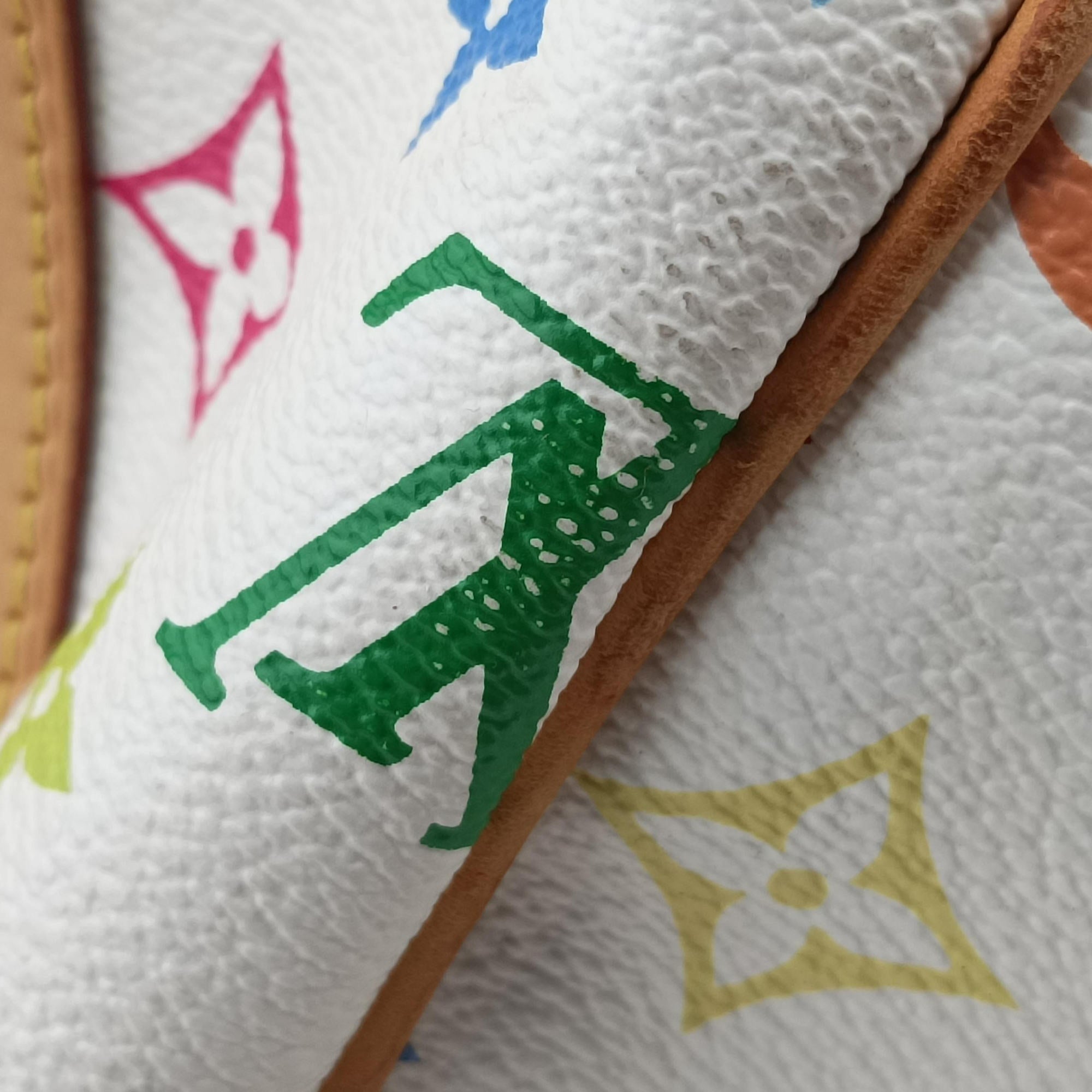 COURTNEY　MM white Monogram Multicolor M45641 Lot number unknownコートニーMM ブロン モノグラム マルチカラー M45641 製番不明