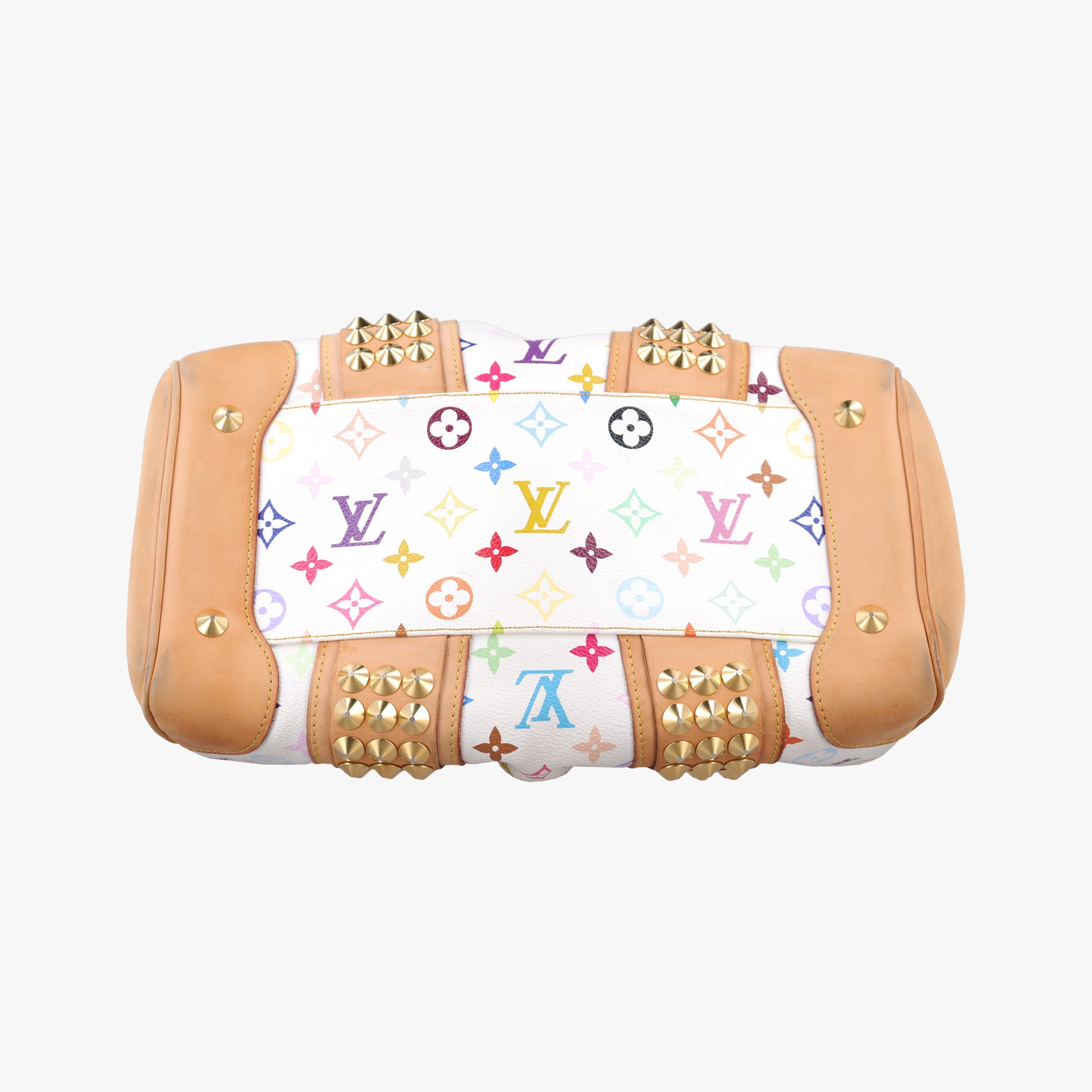 COURTNEY　MM white Monogram Multicolor M45641 Lot number unknownコートニーMM ブロン モノグラム マルチカラー M45641 製番不明