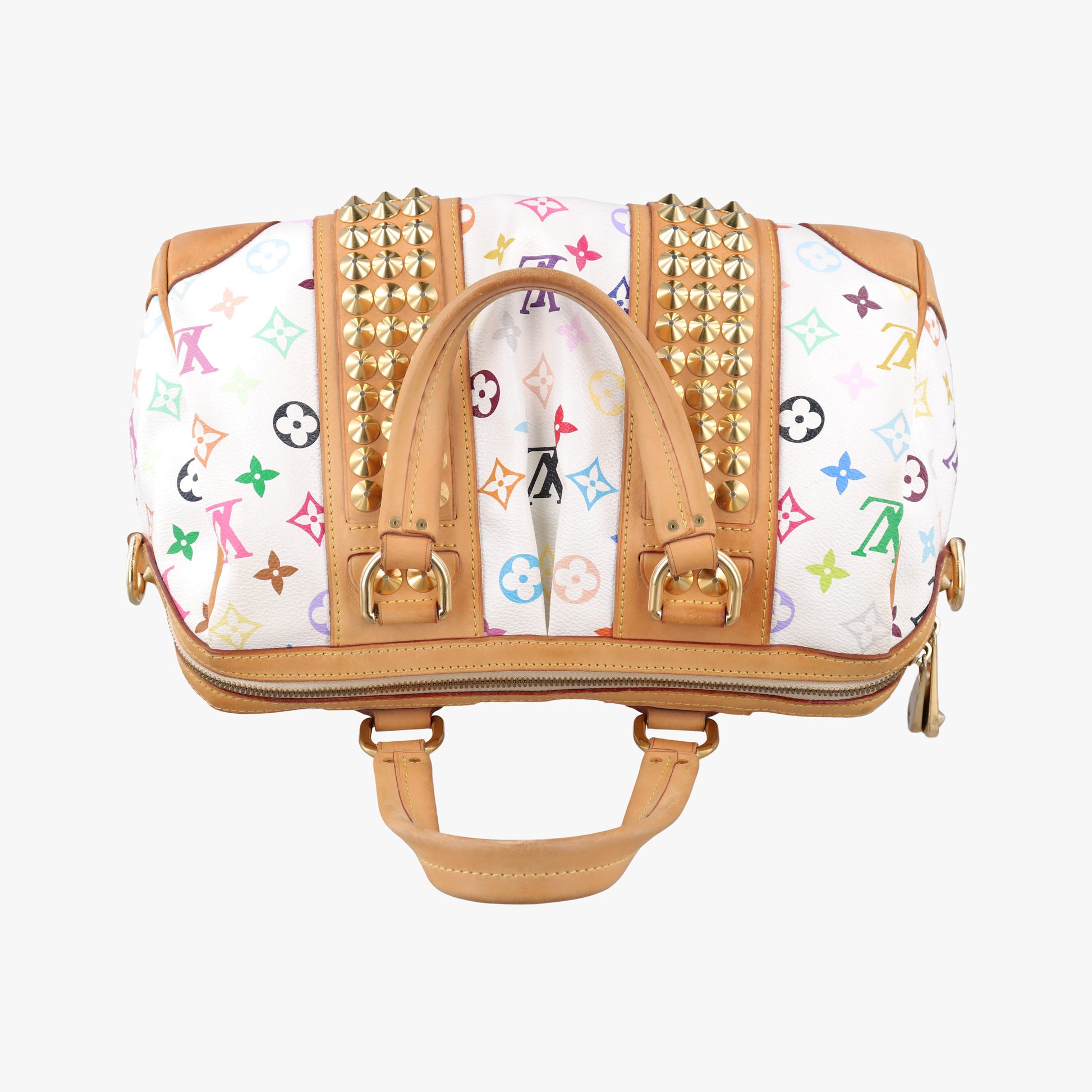 COURTNEY　MM white Monogram Multicolor M45641 Lot number unknownコートニーMM ブロン モノグラム マルチカラー M45641 製番不明