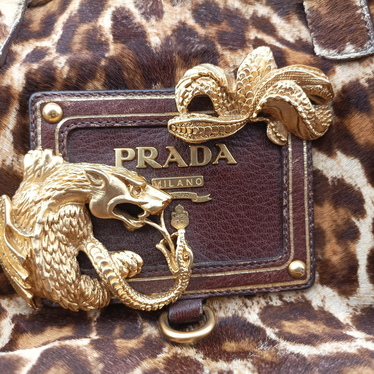 Leopard print Multicolour ponyhair　 123ヒョウ柄レオバード マルチカラー ハラコ 123
