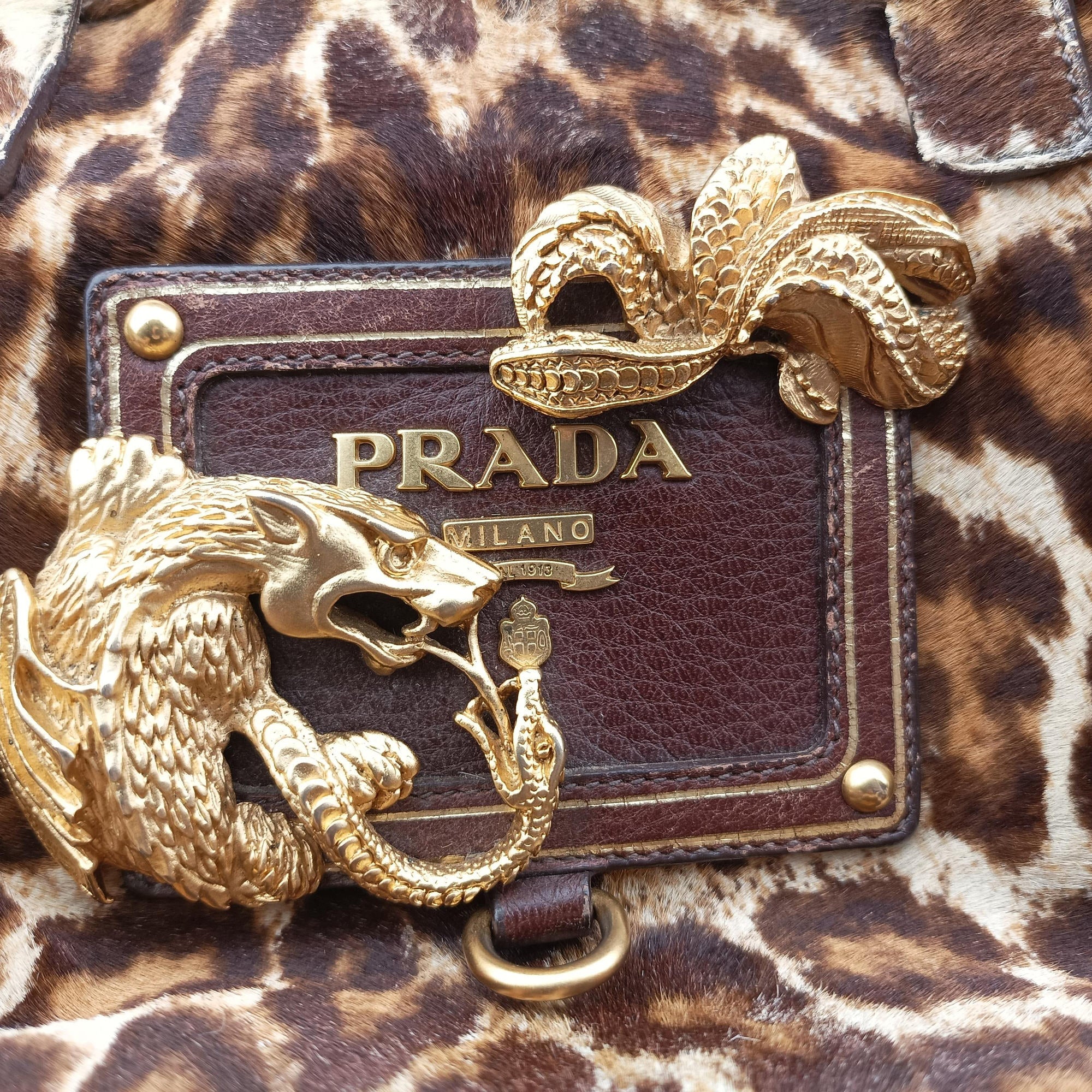 Leopard print Multicolour ponyhair　 123ヒョウ柄レオバード マルチカラー ハラコ 123