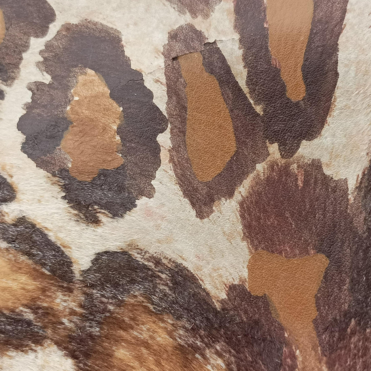 Leopard print Multicolour ponyhair　 123ヒョウ柄レオバード マルチカラー ハラコ 123