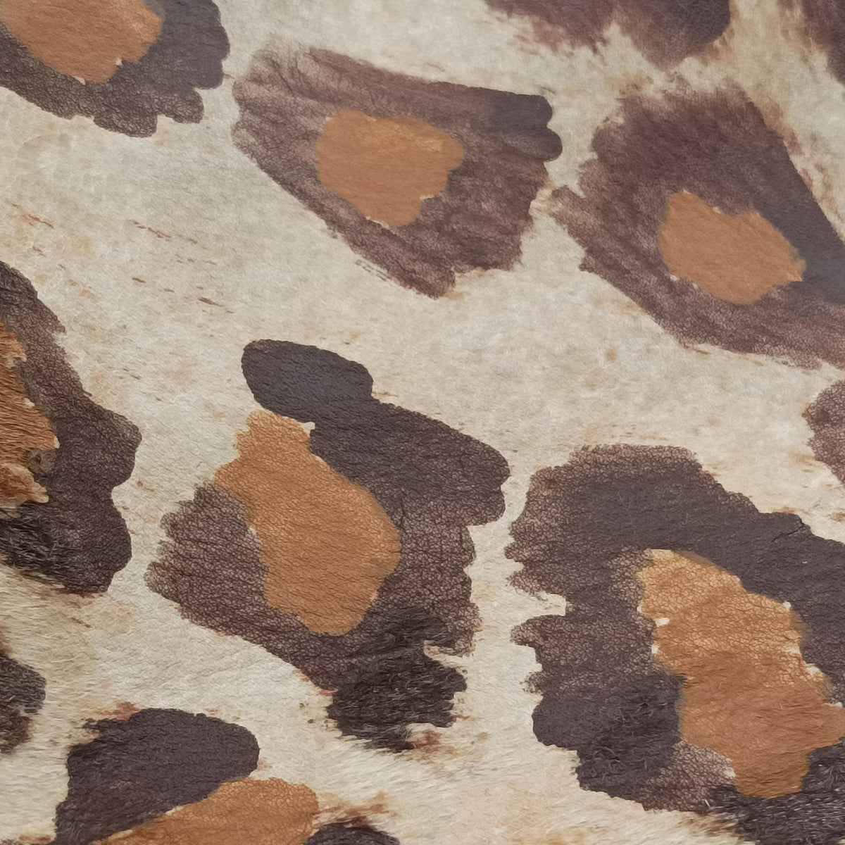 Leopard print Multicolour ponyhair　 123ヒョウ柄レオバード マルチカラー ハラコ 123